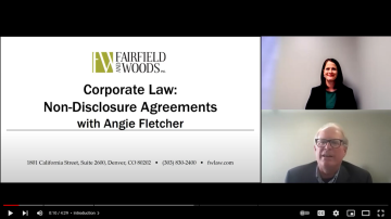 Corporate Law: Non-Disclosure Agreements Video