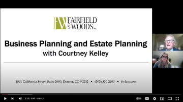 Business Planning and Estate Planning Video