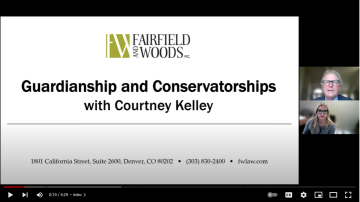 Guardianship and Conservatorships Video